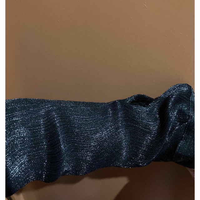 キラキラ　シャツ レディースのトップス(シャツ/ブラウス(長袖/七分))の商品写真