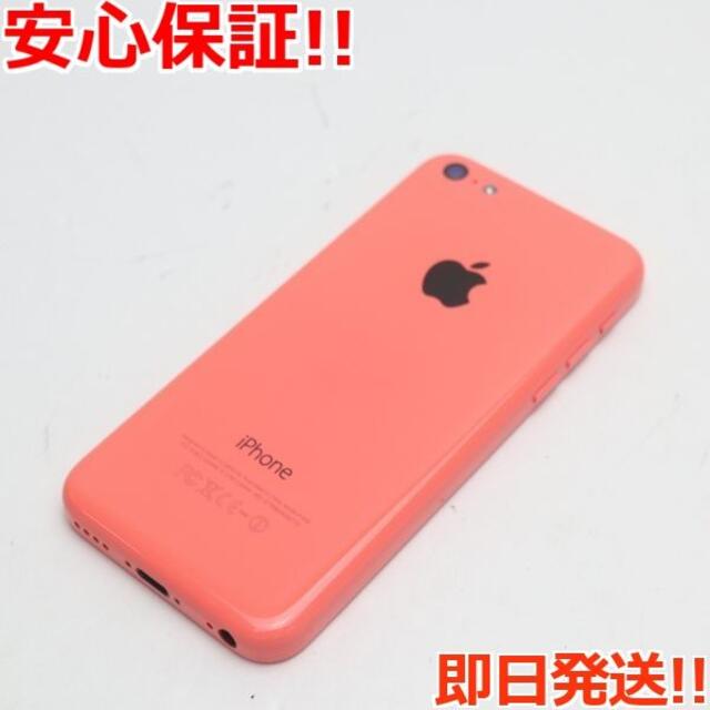 iPhone(アイフォーン)の美品 DoCoMo iPhone5c 16GB ピンク  M444 スマホ/家電/カメラのスマートフォン/携帯電話(スマートフォン本体)の商品写真