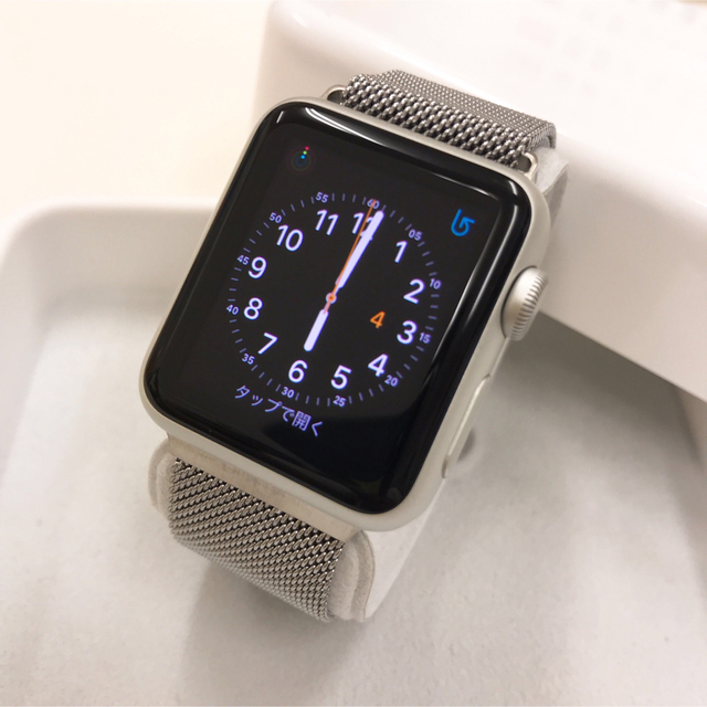 Apple Watch - Apple Watch SPORT シルバー 38mmの通販 by 新月's shop