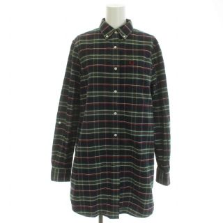 フレッドペリー(FRED PERRY)のフレッドペリー ボタンダウンシャツ チェック ロング バックタック 長袖 36(シャツ/ブラウス(長袖/七分))