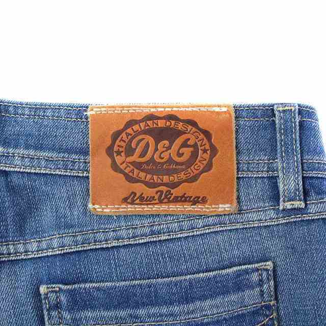 D&G(ディーアンドジー)のディー&ジー ドルチェ&ガッバーナ デニムパンツ ジーンズ 27 L 青 レディースのパンツ(デニム/ジーンズ)の商品写真