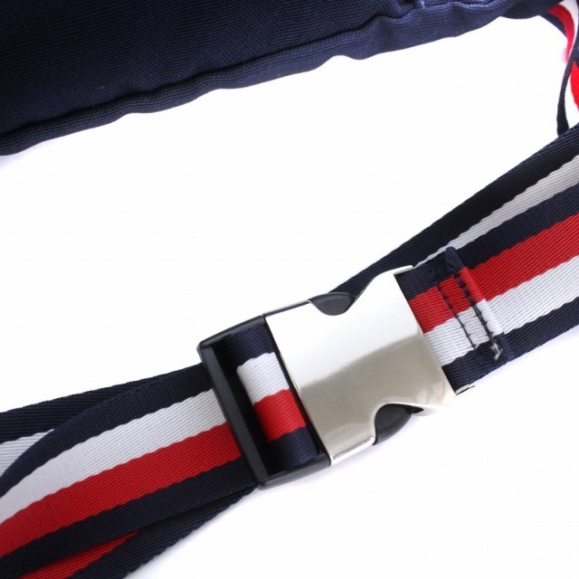 TOMMY HILFIGER(トミーヒルフィガー)のTOMMY HILFIGER シグネチャーロゴショルダーパック ボディバッグ 紺 メンズのバッグ(ボディーバッグ)の商品写真