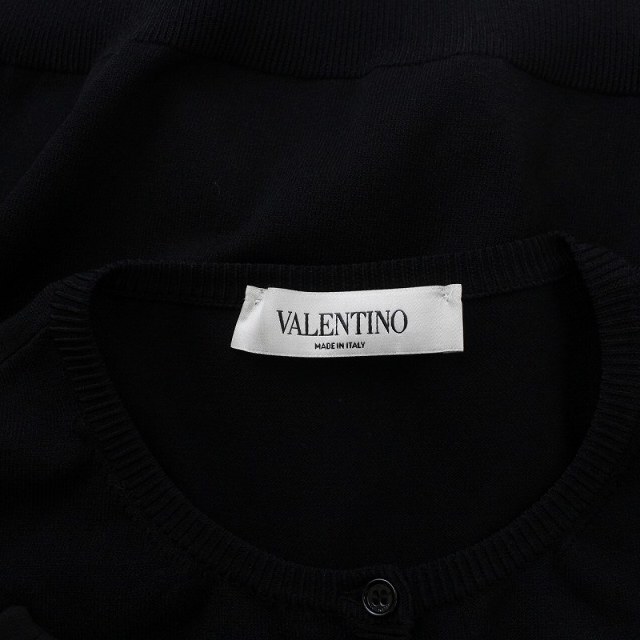 VALENTINO ヴァレンティノ カーディガン M 黒