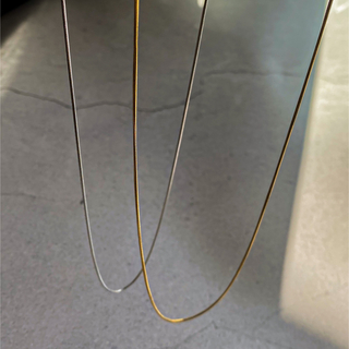 トーガ(TOGA)のSnake chain silver necklace No.717(ネックレス)