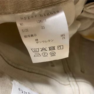 upper hights - アッパーハイツ 13M219 STELLA デニム W23 yos1mの通販