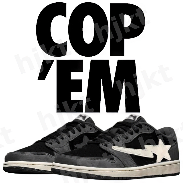 人気商品の Jordan Scott Travis - NIKE 1 27cm Phantom Bape