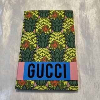 グッチ(Gucci)のGUCCI ノート　ノベルティ　パイナップル　ステッカー　非売品・正規品(ノベルティグッズ)