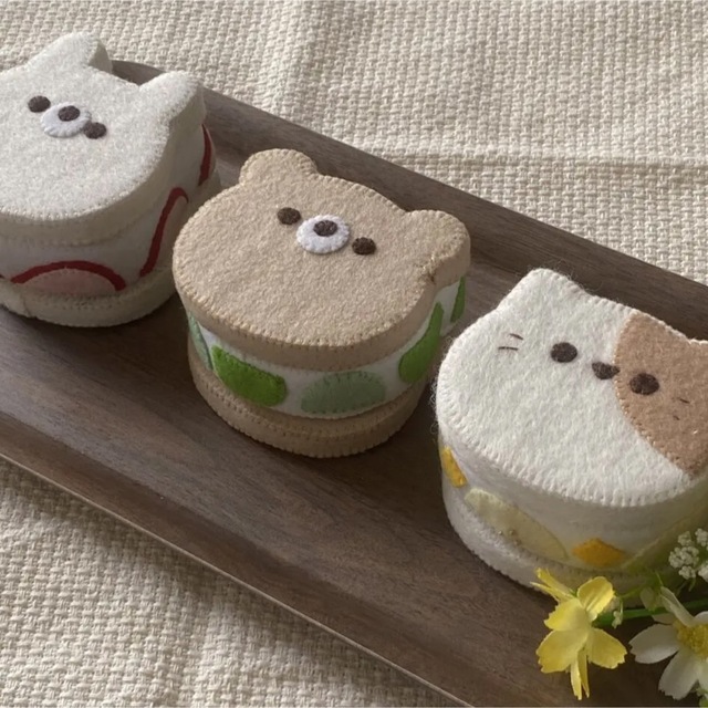 アニマルサンド』注文表*フェルト*ハンドメイド - クラフト/布製品 アニマルサンド』注文表*フェルト*ハンドメイド - クラフト/布製品