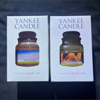 ヤンキーキャンドル(YANKee CANDLe)の新品未使用 YANKEE CANDLE 2点セット/まとめ売り(キャンドル)