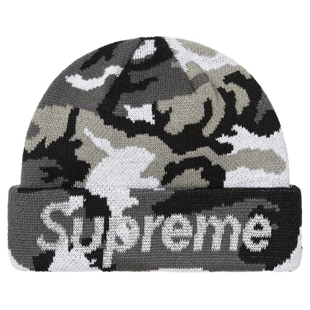 Supreme New Era Split Beanie "Black"メンズ