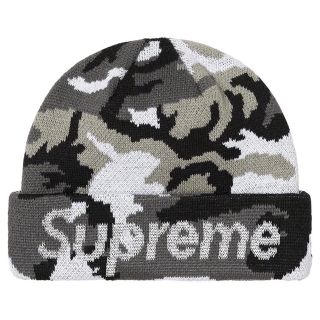 シュプリーム(Supreme)のSupreme New Era Split Beanie "Black"(ニット帽/ビーニー)