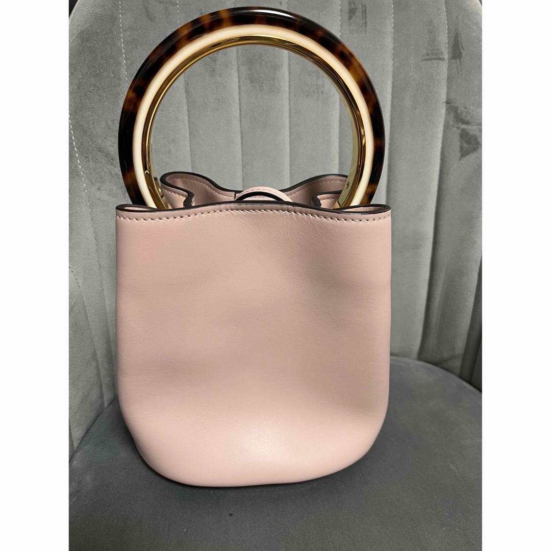 新品★MARNI マルニ パニエ バケットバッグ ダスティピンク ゆうこす愛用♡