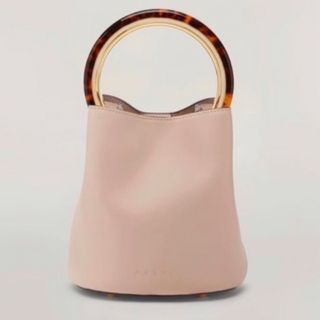 新品★MARNI マルニ パニエ バケットバッグ ダスティピンク ゆうこす愛用