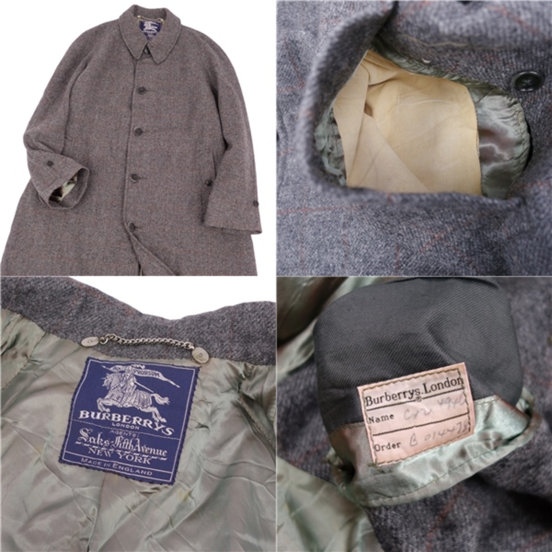BURBERRY - 美品 50's Vintage バーバリー Burberrys コート BURBERRY - 美品 50's Vintage バーバリー Burberrys コート