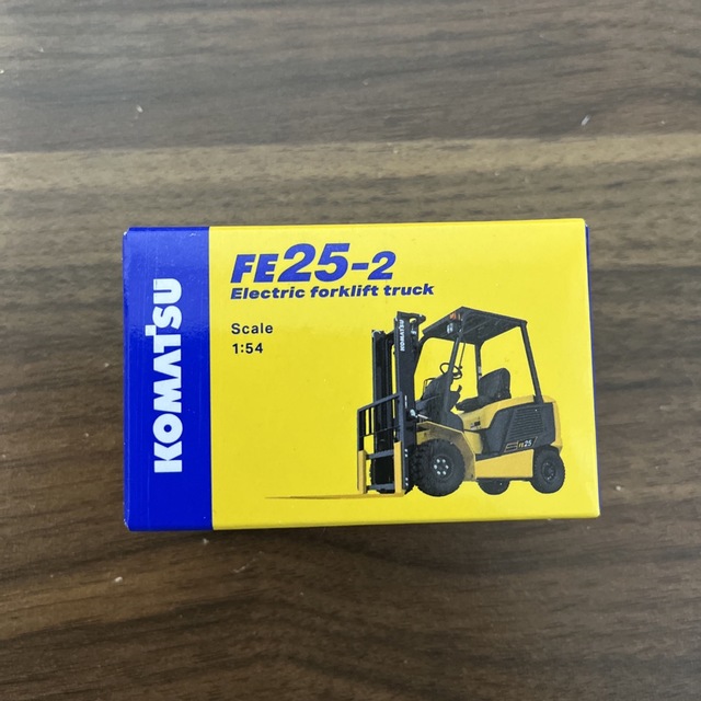 コマツ フォークリフト FE25-2 エンタメ/ホビーのおもちゃ/ぬいぐるみ(ミニカー)の商品写真