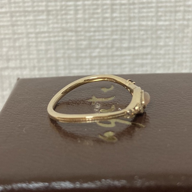 新品 agete k10 オレンジムーンストーンリング OFF www.toyotec.com