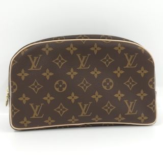 ルイヴィトン(LOUIS VUITTON)のLOUIS VUITTON トゥルーストワレット25 コスメポーチ モノグラム(ポーチ)