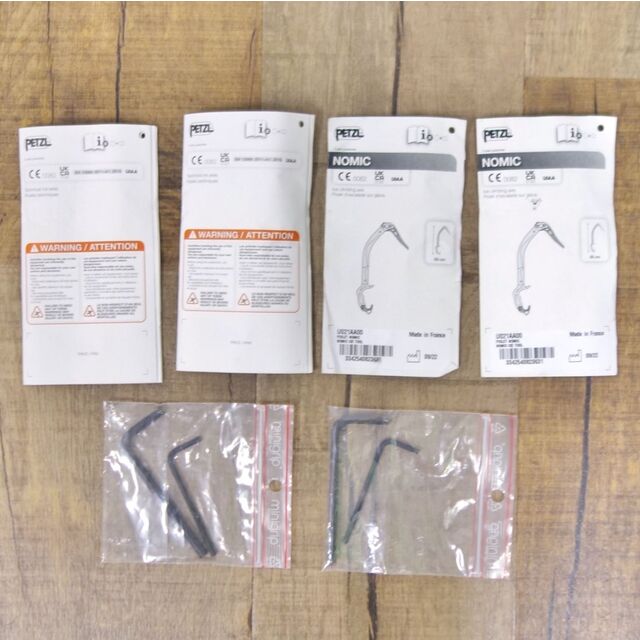 未使用 ペツル PETZL NOMIC ノミック U021AA00 アイスアックス ピッケル アックス クライミング アウトドア