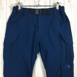 マムート(Mammut)のWOMENs S  マムート ハイランド カーゴ スリム パンツ ウィメン HIGHLAND Cargo Slim Pants Women MAMMUT 1020-11040 ブルー系(その他)