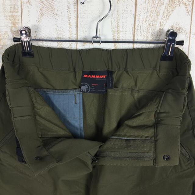 Mammut(マムート)のWOMENs S  マムート ソフテック トレッカーズ パンツ SOFtech TREKKERS Pants ソフトシェル MAMMUT 1020-09770 グリーン系 レディースのファッション小物(その他)の商品写真