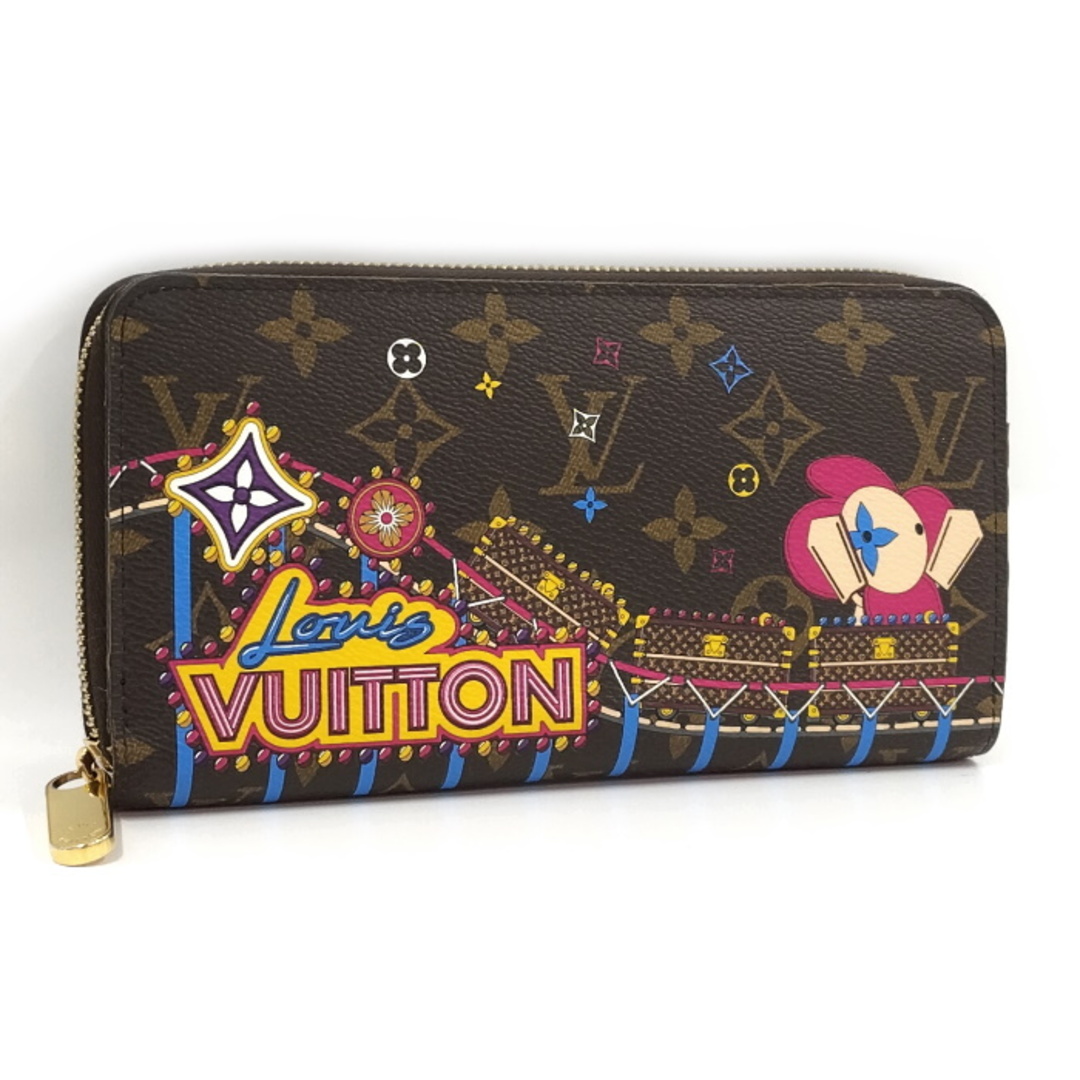 LOUIS VUITTON ラウンドファスナー長財布 ジッピーウォレットモノグラムサイズ