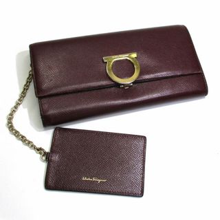 フェラガモ(Ferragamo)のSalvatore Ferragamo 二つ折り長財布 パスケース付き(財布)