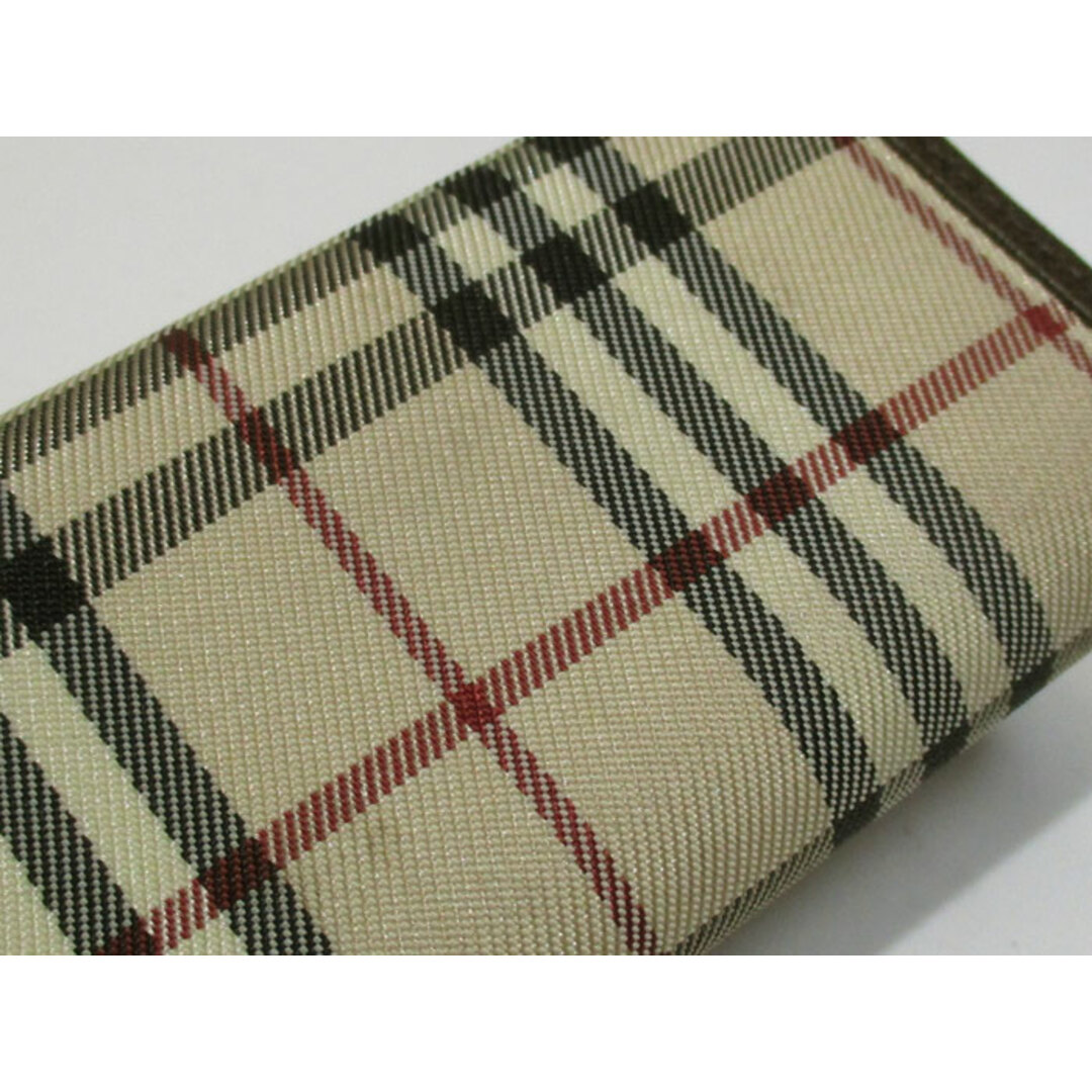 BURBERRY(バーバリー)のBURBERRY 5連 キーケース ノバチェック ブラウン キャンバス レザー レディースのファッション小物(キーケース)の商品写真