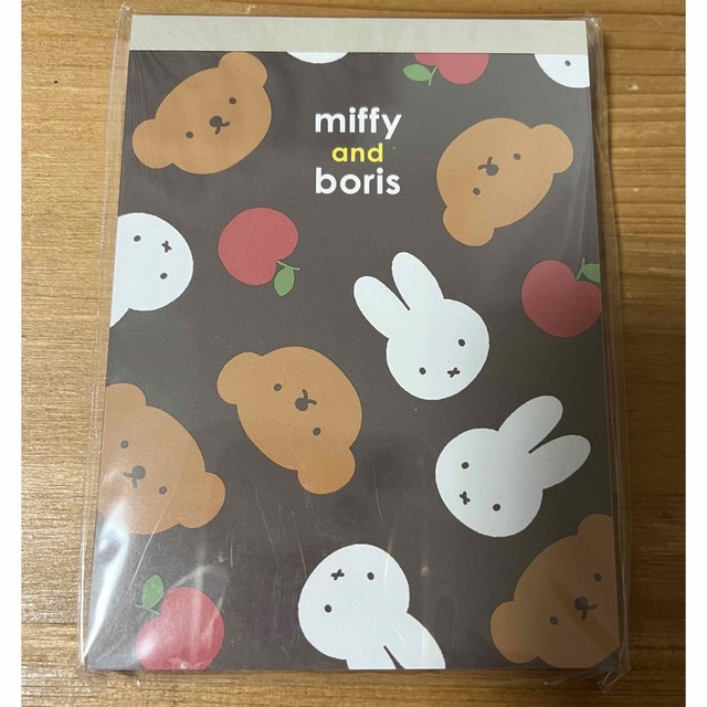 miffy(ミッフィー)のミッフィー　ボリス　メモパッド インテリア/住まい/日用品の文房具(ノート/メモ帳/ふせん)の商品写真