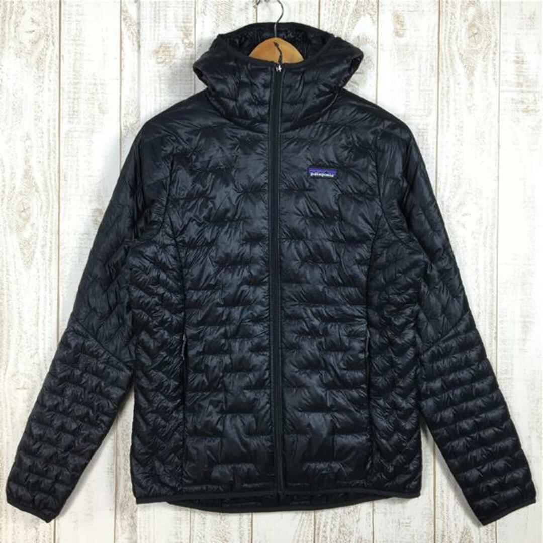 WOMENs M パタゴニア マイクロ パフ フーディ Micro Puff Hoody プルマフィル インサレーション ジャケット  PATAGONIA 84040 BLK Black ブラック系 | フリマアプリ ラクマ