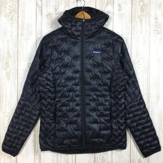 パタゴニア(patagonia)のWOMENs M  パタゴニア マイクロ パフ フーディ Micro Puff Hoody プルマフィル インサレーション ジャケット PATAGONIA 84040 BLK Black ブラック系(その他)