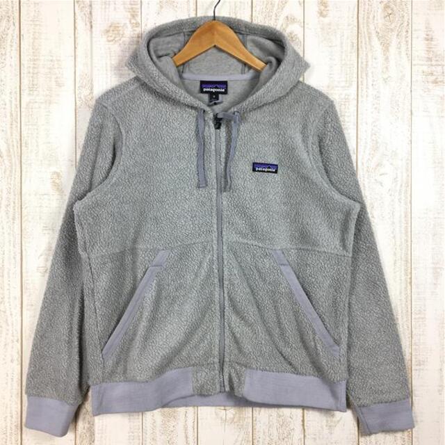 WOMENs M パタゴニア ウィメンズ シアーリング フーディ W Shearling Hoody フリース ジャケット パーカー  PATAGONIA 26135 SGRY Salt Grey グレー系 | フリマアプリ ラクマ