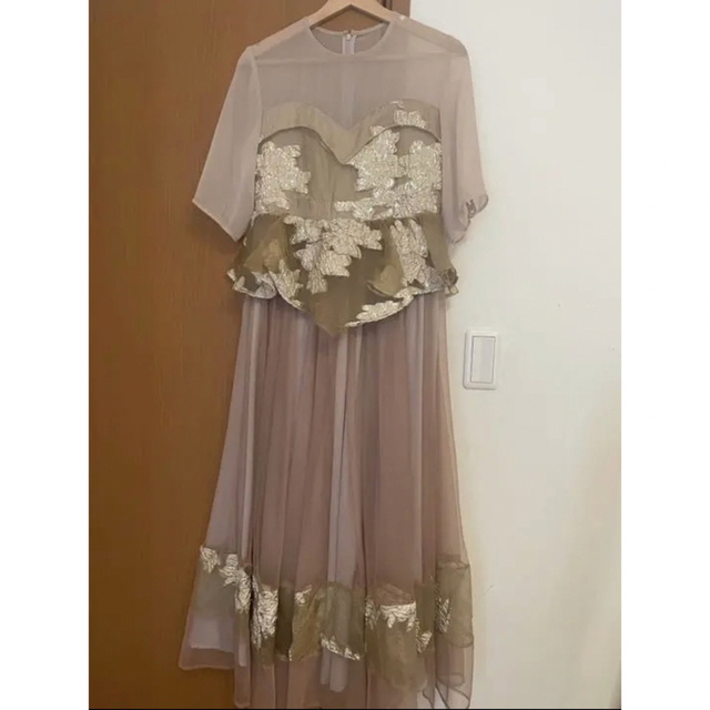 ameri jacquard layered tulle dress | www.eintauto.com