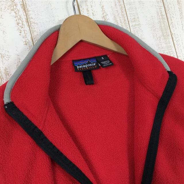 patagonia(パタゴニア)のMENs S  パタゴニア 2000 シンチラ マースピアル プルオーバー SYNCHILLA MARSUPIAL PULLOVER フェニックスレッド×ロック フリース ジャケット 生産終了モデル 希少カラー 入手困難 PATAGONIA 25735 Phenix Red / Rock レッド系 メンズのメンズ その他(その他)の商品写真