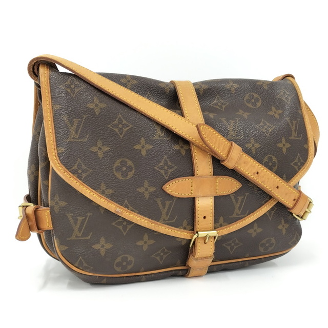 LOUIS VUITTON ソミュール30 ショルダーバッグ モノグラム