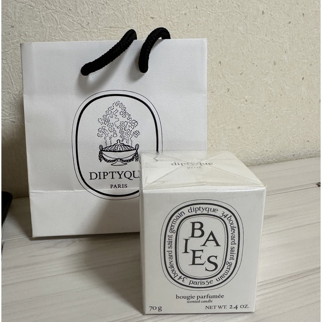 新品未使用含*diptyque キャンドル*190g×1つ・70g×3個 本日のクーポン