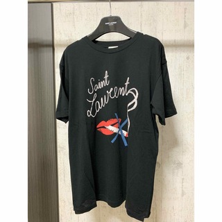 Saint Laurent - SAINT LAURENT smoking lip Tシャツ