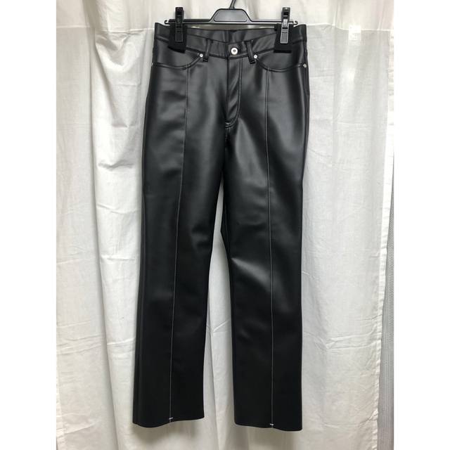 AVALONE / WING CUT LEATHER PANTS