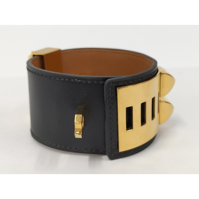 HERMES - HERMES コリエドシアン ブレスレット バングル レザー HERMES - HERMES コリエドシアン ブレスレット バングル レザー
