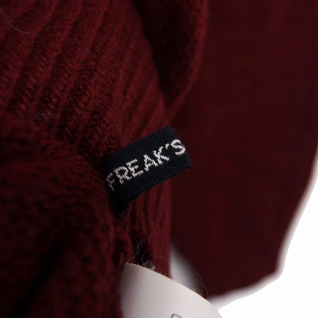 FREAK'S STORE(フリークスストア)のフリークスストア ニット セーター Vネック カシミヤ混 ウール混 リブ 長袖  レディースのトップス(ニット/セーター)の商品写真
