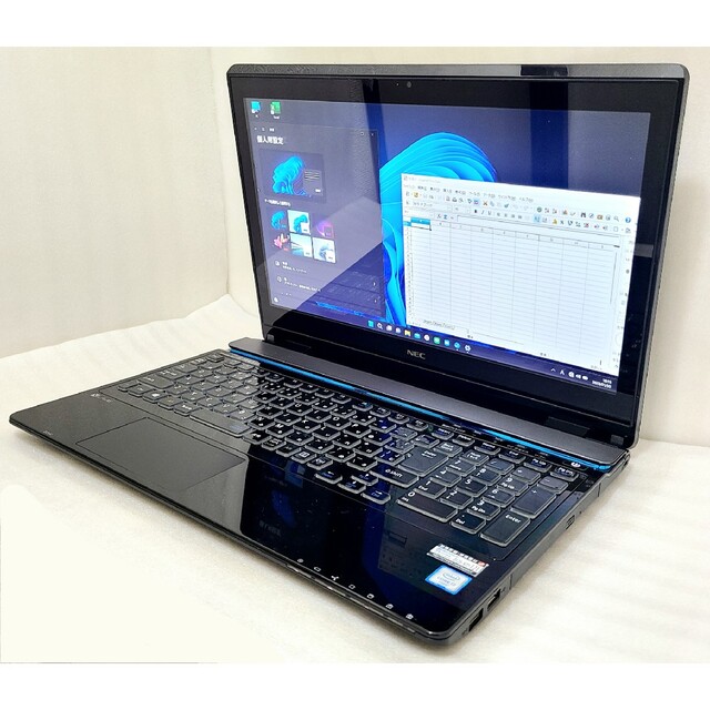 ハイスペックノートPC NEC VersaPro i5 office2016○無線