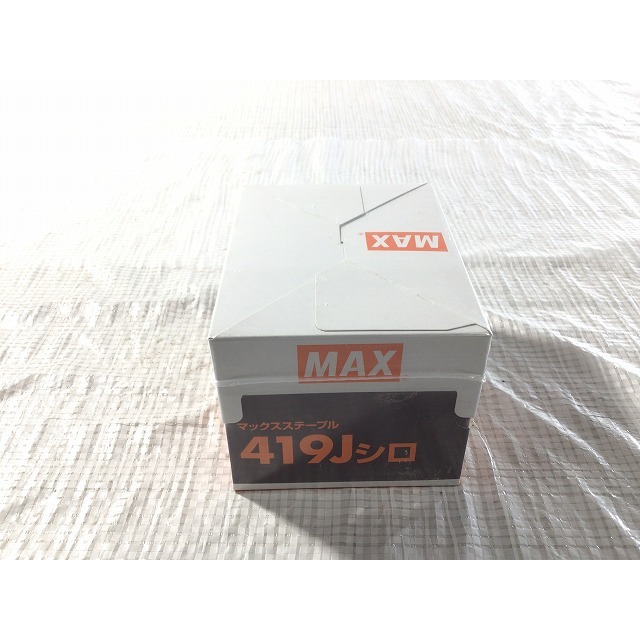 ☆未使用品☆MAX マックス ステープル 419J シロ MS94192 肩幅4mm 長さ19mm 入数5000本 x 5箱 x 4箱 65083 自動車/バイクのバイク(工具)の商品写真