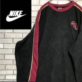 ナイキ(NIKE)の希少 ナイキ☆フロリダ カレッジ FSU ロゴ刺繍 スウェット 2XLサイズ(スウェット)