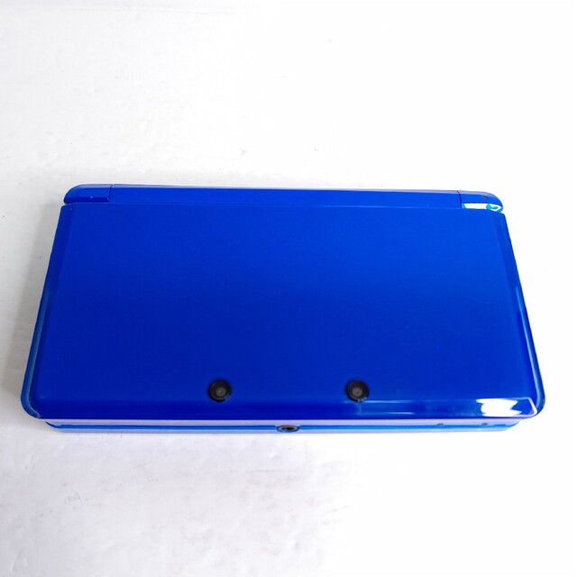 ニンテンドー3DS(ニンテンドー3DS)のNintendo　ニンテンドー3ds　コバルトブルー　画面極美品　本体のみ エンタメ/ホビーのゲームソフト/ゲーム機本体(携帯用ゲーム機本体)の商品写真