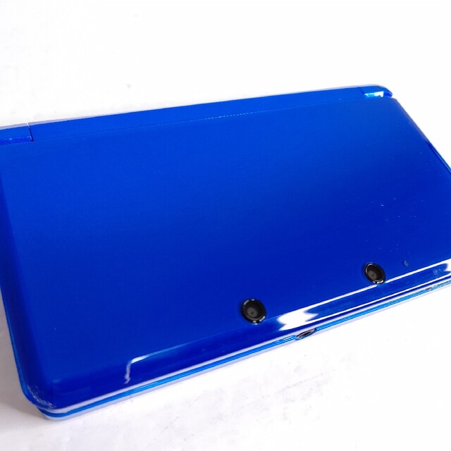 ニンテンドー3DS(ニンテンドー3DS)のNintendo　ニンテンドー3ds　コバルトブルー　画面極美品　本体のみ エンタメ/ホビーのゲームソフト/ゲーム機本体(携帯用ゲーム機本体)の商品写真