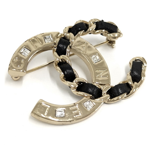 贈る結婚祝い ラインストーン ココマーク ブローチ CHANEL - CHANEL