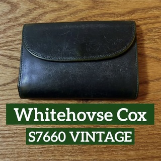 ホワイトハウスコックス(WHITEHOUSE COX)のWhitehouse Cox ヴィンテージレザー S7660 3FOLD(折り財布)