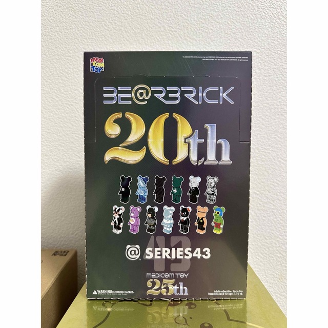 BE@RBRICK(ベアブリック)のBE@RBRICK シリーズ43 新品 ハンドメイドのおもちゃ(フィギュア)の商品写真