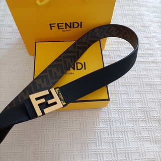 フェンディ(FENDI)の新品♥箱付き♥フェンディ  ベルト✧̣̥̇黒　110cm(ベルト)