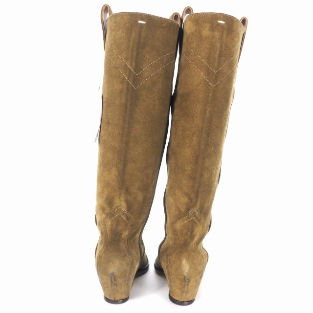 絶品】 メゾンマルジェラ - Margiela Martin Maison スウェード 茶 絶品】 メゾンマルジェラ - Margiela Martin Maison スウェード 茶