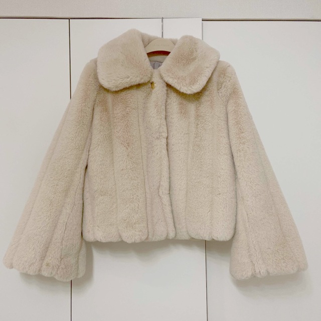 レディースherlipto風winter love faux fur coat 新品未使用